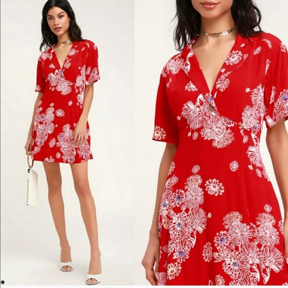 Free People Dresses & Skirts - NEW Free People M red dress